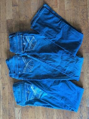 3 Pairs Wallflower Women's Boot Cut Jeans Size Juniors 3